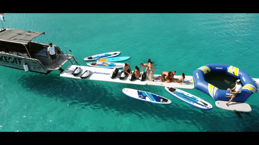 Luxury water toys - boat tour - ibiza - fun